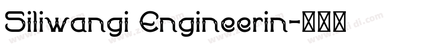 Siliwangi Engineerin字体转换